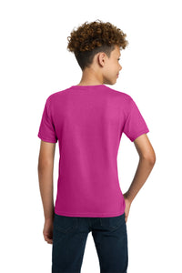 Gildan - Youth Ultra Cotton100% US Cotton T-Shirt - Heliconia Back