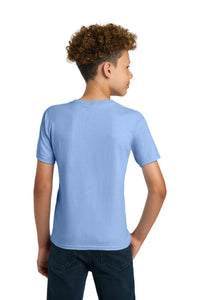 Gildan - Youth Ultra Cotton100% US Cotton T-Shirt - Light Blue Back