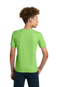 Gildan - Youth Ultra Cotton100% US Cotton T-Shirt - Lime Back