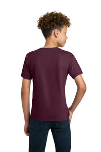 Gildan - Youth Ultra Cotton100% US Cotton T-Shirt - Maroon Back