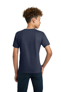 Gildan - Youth Ultra Cotton100% US Cotton T-Shirt - Navy Back