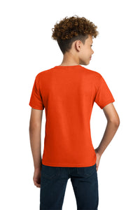 Gildan - Youth Ultra Cotton100% US Cotton T-Shirt - Orange Back