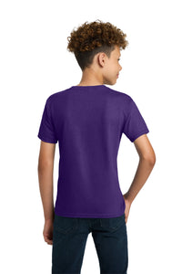 Gildan - Youth Ultra Cotton100% US Cotton T-Shirt - Purple Back