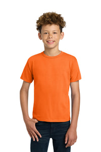 Gildan - Youth Ultra Cotton100% US Cotton T-Shirt - S. Orange