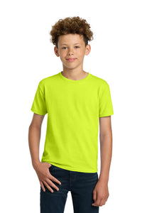 Gildan - Youth Ultra Cotton100% US Cotton T-Shirt - Safety Green