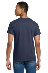 Gildan Tall 100% US Cotton T-Shirt 2000T - Navy Back