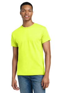 Gildan Tall 100% US Cotton T-Shirt 2000T - Safety Green