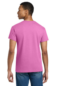 Gildan - Ultra Cotton 100% US Cotton T-Shirt - Azalea Back