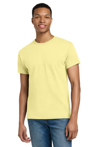 Gildan - Ultra Cotton 100% US Cotton T-Shirt - Cornsilk