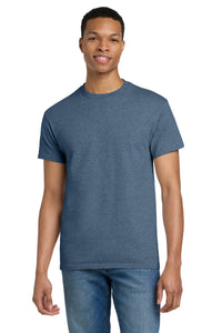 Gildan - Ultra Cotton 100% US Cotton T-Shirt - Heathered Indigo