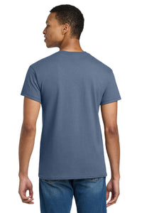 Gildan - Ultra Cotton 100% US Cotton T-Shirt - Indigo Blue Back