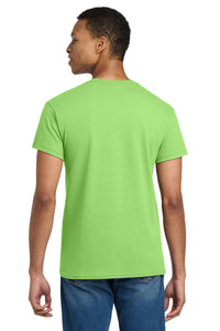 Gildan - Ultra Cotton 100% US Cotton T-Shirt - Lime Back