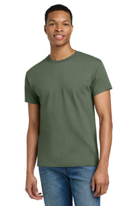 Gildan - Ultra Cotton 100% US Cotton T-Shirt - Military Green