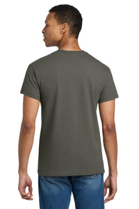 Gildan - Ultra Cotton 100% US Cotton T-Shirt - Olive Back