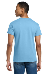 Gildan - Ultra Cotton 100% US Cotton T-Shirt - Sky Back