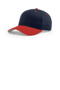 Richardson Pro Twill Snapback 212 - Navy/ Navy/ Red