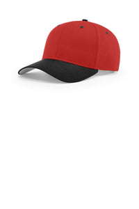 Richardson Pro Twill Snapback 212 - Red/ Red/ Black