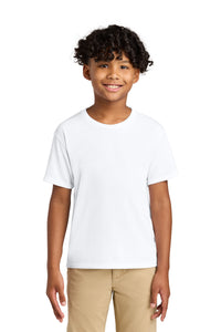Jerzees Youth Dri-Power 100% Polyester Tee 21B - White