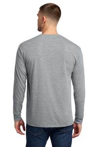 Jerzees Dri-Power 100% Polyester Long Sleeve T-Shirt 21LS - Athletic Heather Back