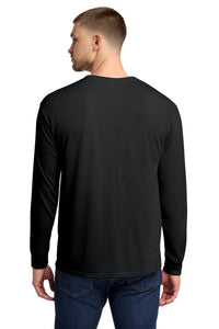 Jerzees Dri-Power 100% Polyester Long Sleeve T-Shirt 21LS - Black Back