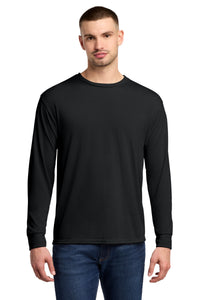 Jerzees Dri-Power 100% Polyester Long Sleeve T-Shirt 21LS - Black