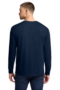 Jerzees Dri-Power 100% Polyester Long Sleeve T-Shirt 21LS - J. Navy Back