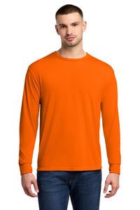 Jerzees Dri-Power 100% Polyester Long Sleeve T-Shirt 21LS - Safety Orange