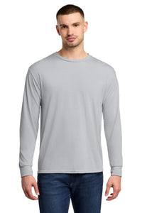 Jerzees Dri-Power 100% Polyester Long Sleeve T-Shirt 21LS - Silver