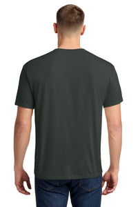 Jerzees Dri-Power 100% Polyester T-Shirt - Charcoal Grey Back