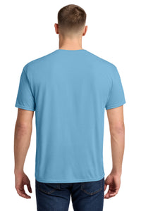 Jerzees Dri-Power 100% Polyester T-Shirt - Light Blue Back