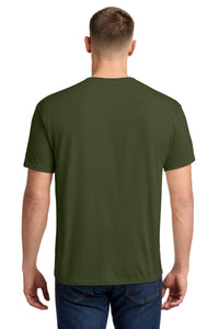 Jerzees Dri-Power 100% Polyester T-Shirt - Military Green Back