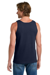 Gildan - Ultra Cotton 100% US Cotton Tank Top - Navy Back