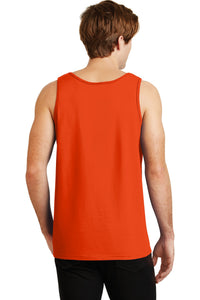 Gildan - Ultra Cotton 100% US Cotton Tank Top - Orange Back