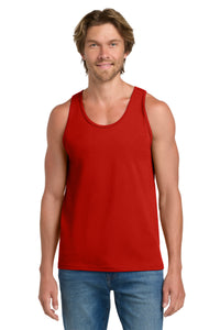 Gildan - Ultra Cotton 100% US Cotton Tank Top - Red
