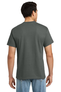 Gildan - Ultra Cotton 100% US Cotton T-Shirt with Pocket - Charcoal Back
