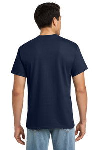 Gildan - Ultra Cotton 100% US Cotton T-Shirt with Pocket - Navy Back