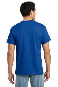 Gildan - Ultra Cotton 100% US Cotton T-Shirt with Pocket - Royal Back
