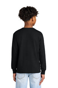 Jerzees Youth Dri-Power 50/50 Cotton/Poly Long Sleeve 29BL - Black Back