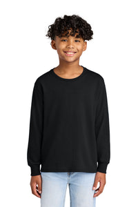 Jerzees Youth Dri-Power 50/50 Cotton/Poly Long Sleeve 29BL - Black