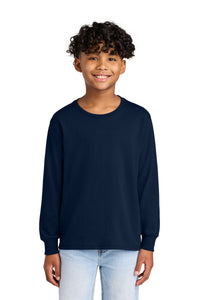 Jerzees Youth Dri-Power 50/50 Cotton/Poly Long Sleeve 29BL - J. Navy