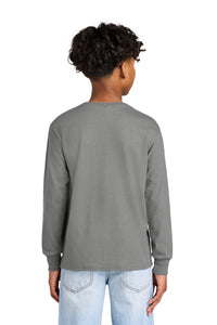 Jerzees Youth Dri-Power 50/50 Cotton/Poly Long Sleeve 29BL - Oxford Back