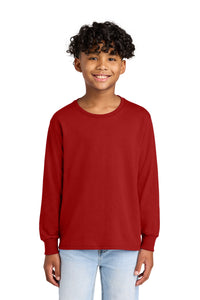 Jerzees Youth Dri-Power 50/50 Cotton/Poly Long Sleeve 29BL - True Red