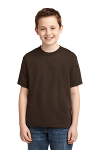 Jerzees - Youth Dri-Power 50/50 Cotton/Poly T-Shirt - Chocolate