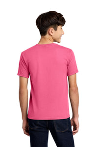 Jerzees - Youth Dri-Power 50/50 Cotton/Poly T-Shirt - Neon Pink Back
