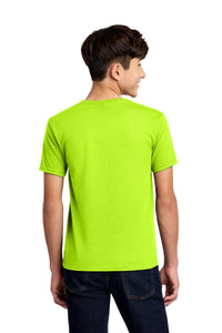 Jerzees - Youth Dri-Power 50/50 Cotton/Poly T-Shirt - Safety Green Back