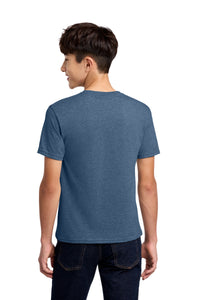 Jerzees - Youth Dri-Power 50/50 Cotton/Poly T-Shirt - Vintage Heather Blue Back