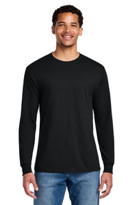 Jerzees - Dri-Power 50/50 Cotton/Poly Long Sleeve T-Shirt - Black