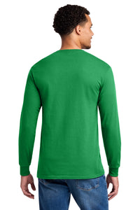 Jerzees - Dri-Power 50/50 Cotton/Poly Long Sleeve T-Shirt - Kelly Back