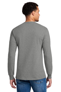 Jerzees - Dri-Power 50/50 Cotton/Poly Long Sleeve T-Shirt - Oxford Back