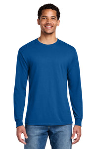 Jerzees - Dri-Power 50/50 Cotton/Poly Long Sleeve T-Shirt - Royal